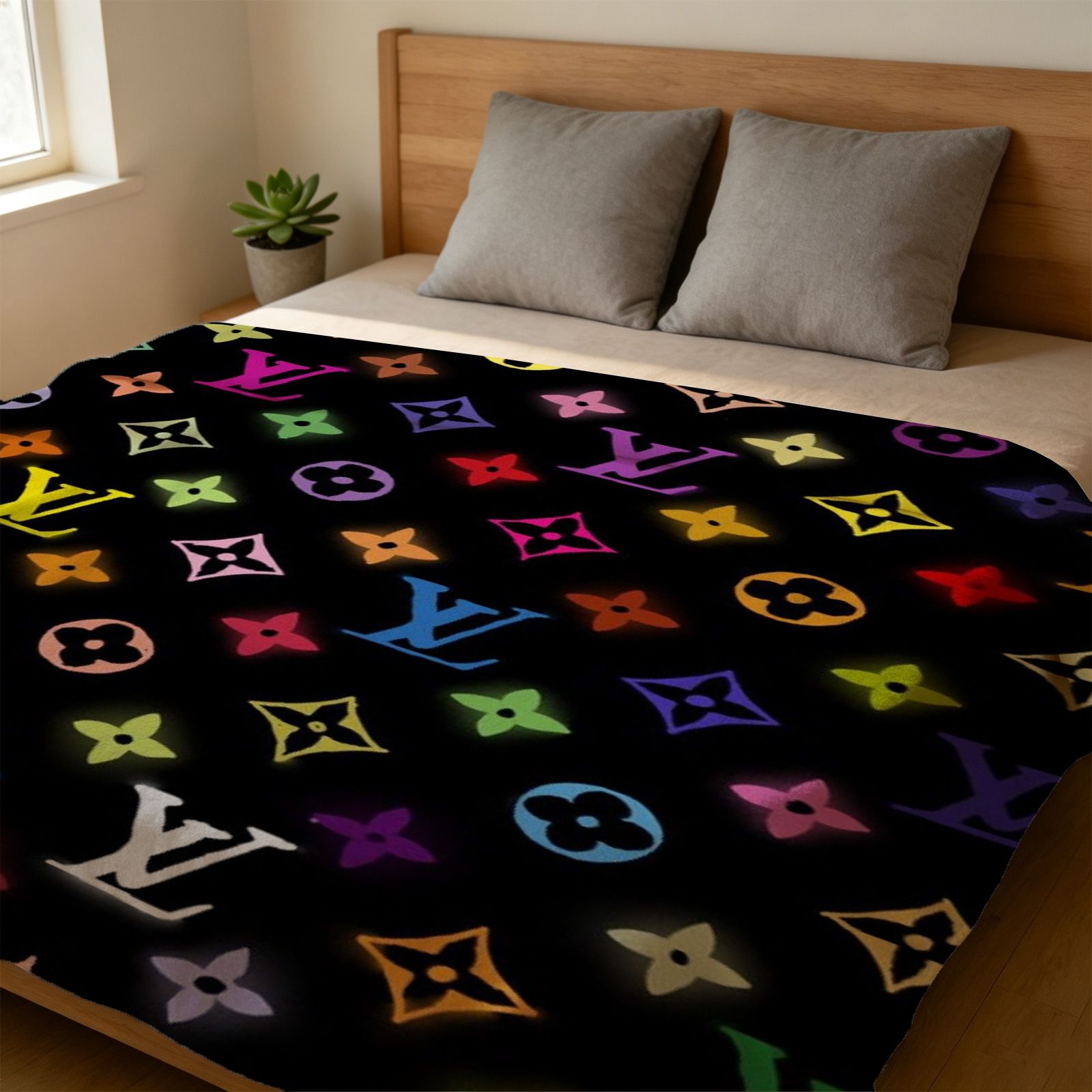 DIY Custom Flannel Blanket, Personalized Your Favorite Picture Print, Ideal Gift & Home Decoration